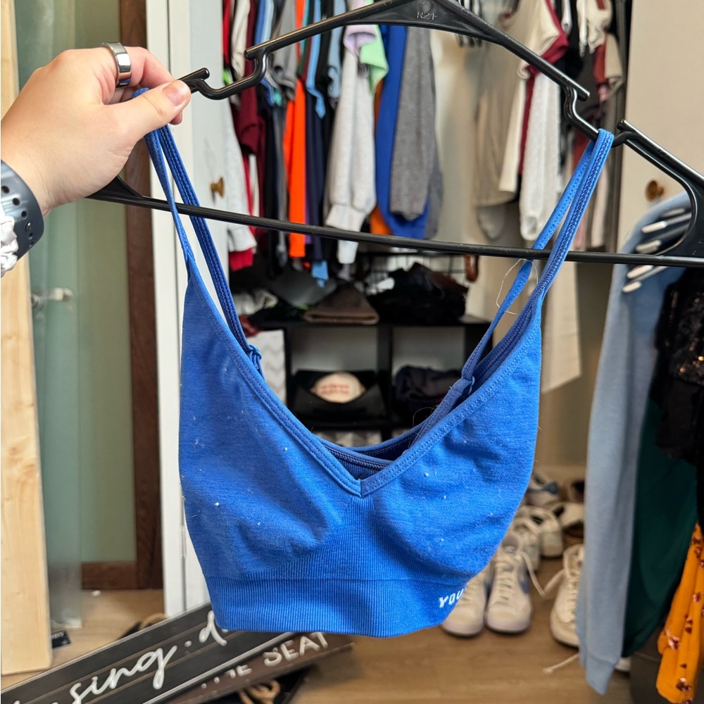 YoungLA Blue Sports Bra